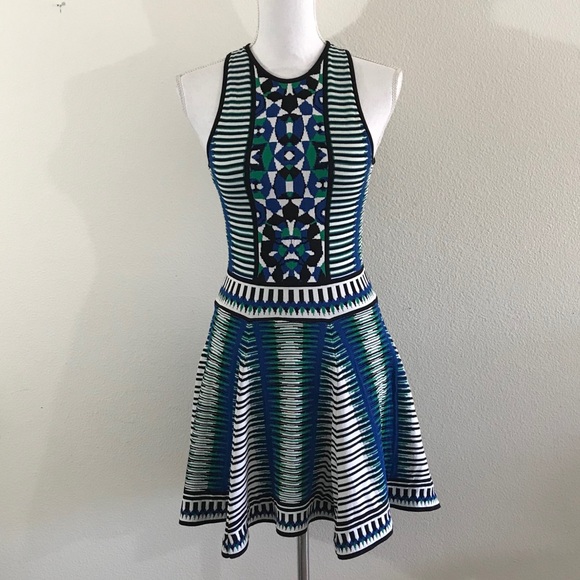 Torn by Ronny Kobo Dresses & Skirts - TORN BY RONNY KOBO Sigi Mosaic Jacquard Dress